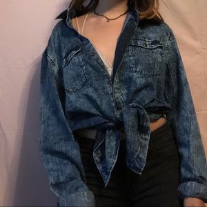 Men’s Calvin Klein denim button down